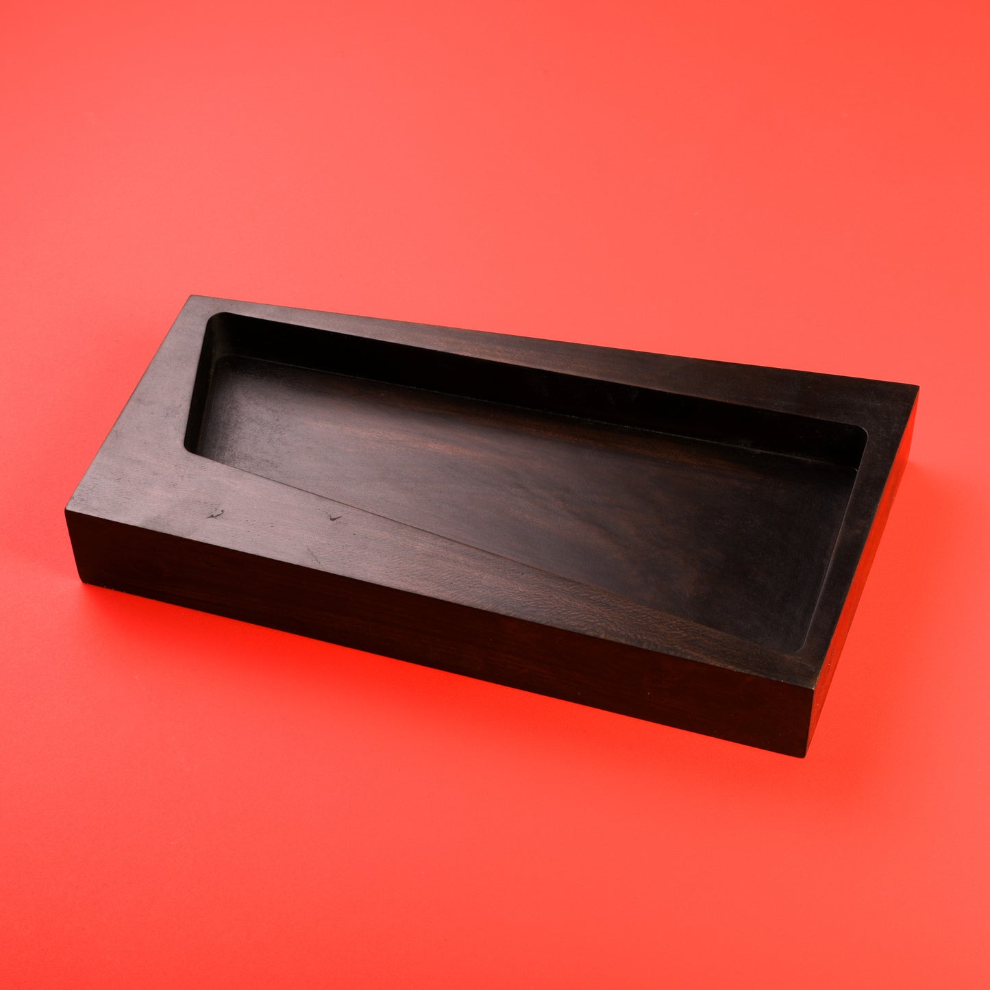 Off square tray