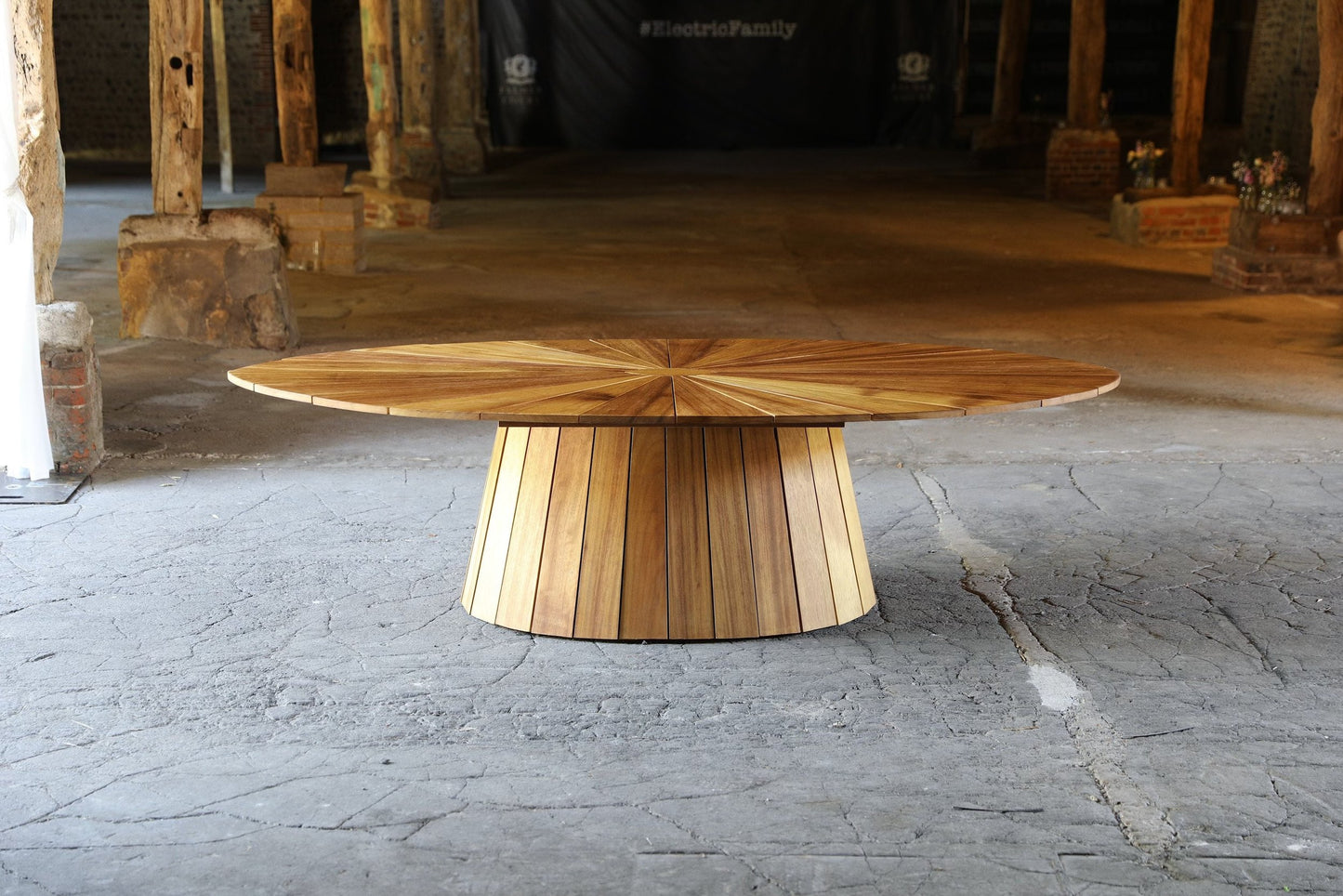 Flower garden table