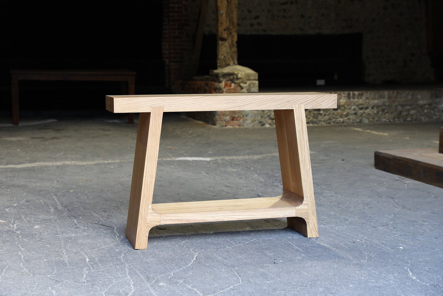 Oak console
