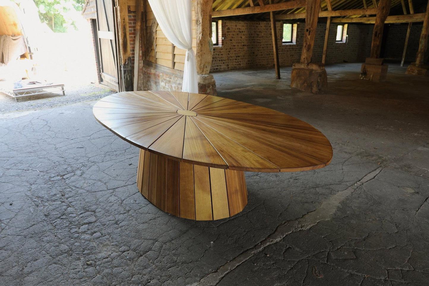 Flower garden table