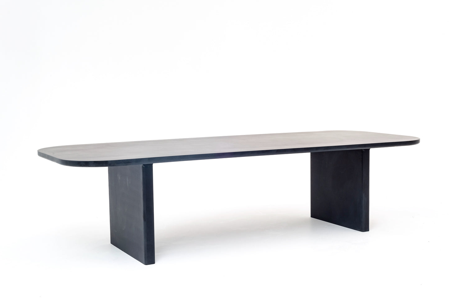 Solid black table