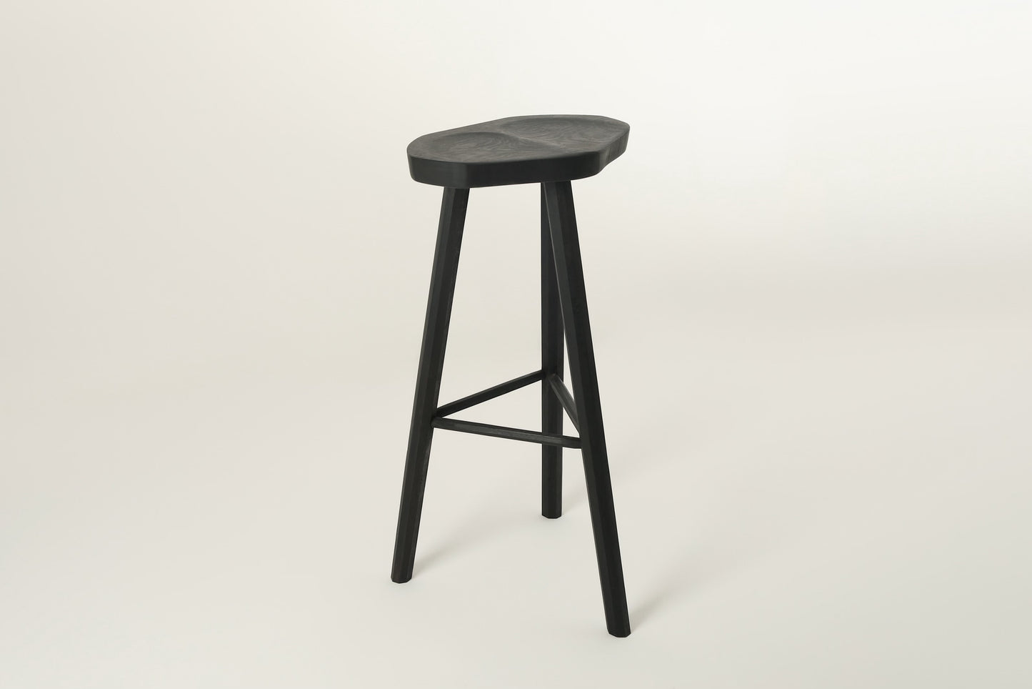 Black oak stool