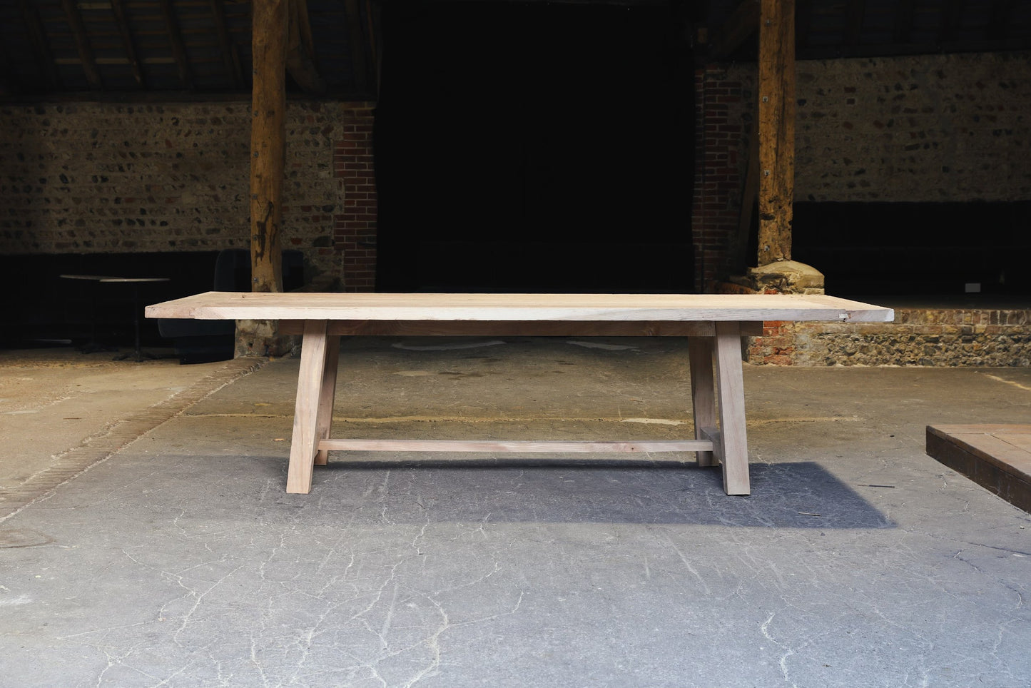 Antique elm table