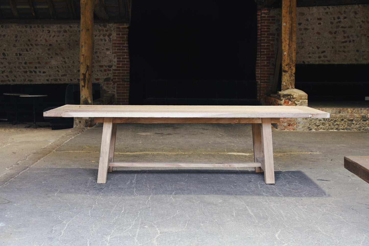 Antique elm table