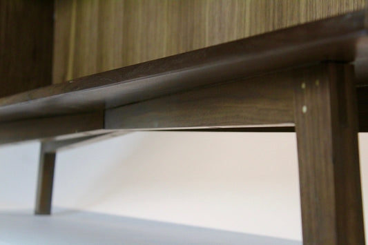 American walnut tv stand