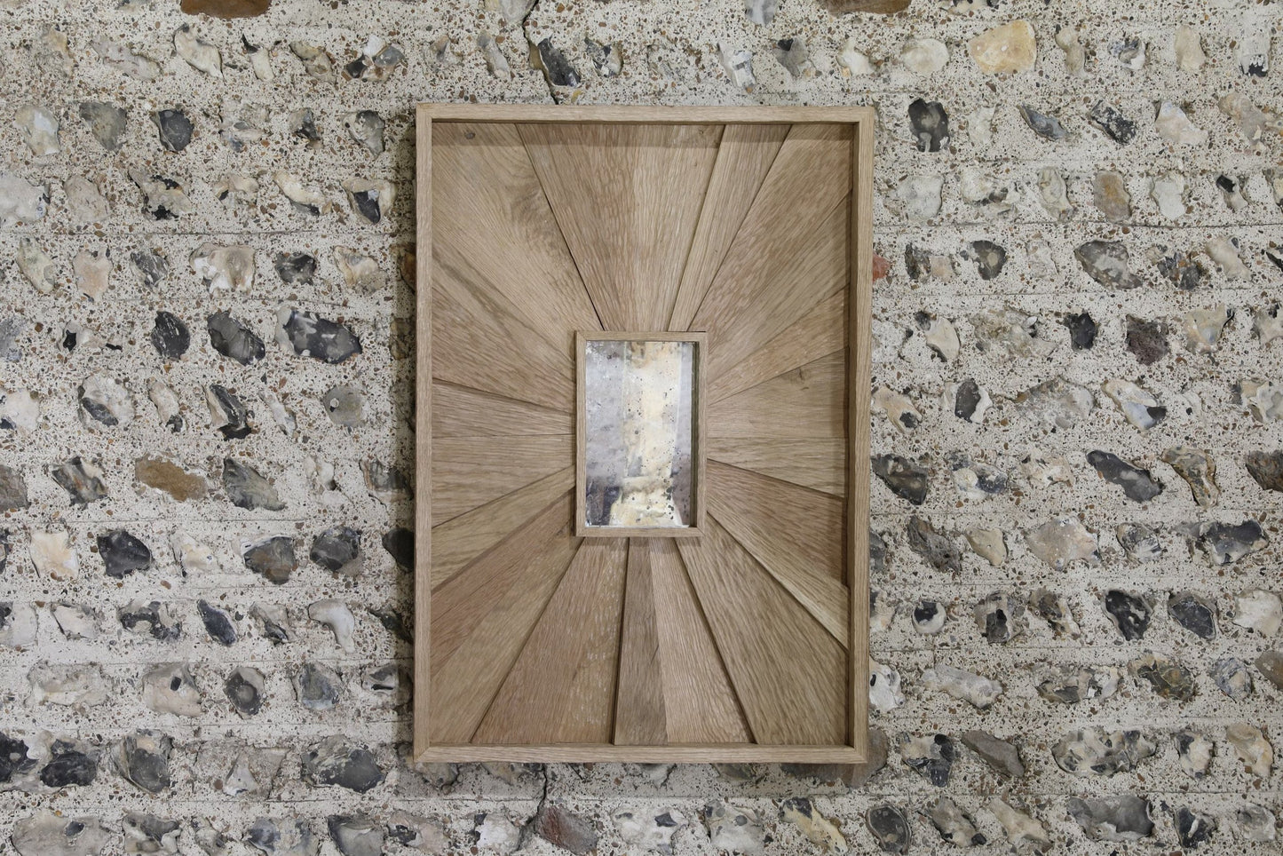 Scalloped mirror