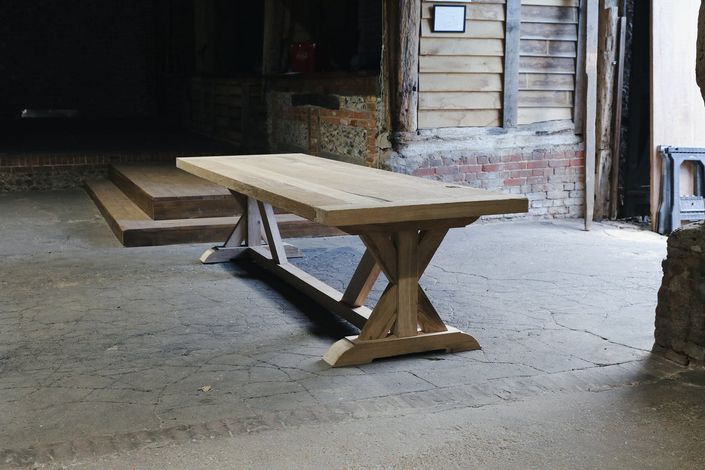Farmers oak table