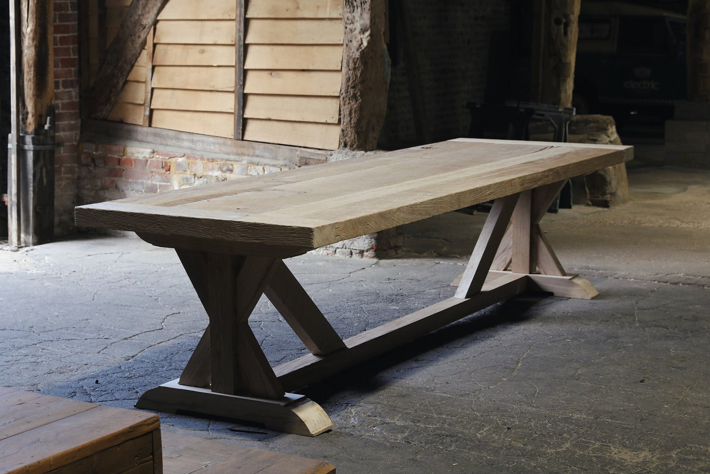 Farmers oak table
